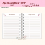 Agenda Datada 2027 - Coleção Flores - Imagem 6
