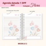 Agenda Datada 2027 - Coleção Flores - Imagem 8
