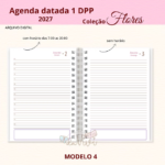 Agenda Datada 2027 - Coleção Flores - Imagem 9