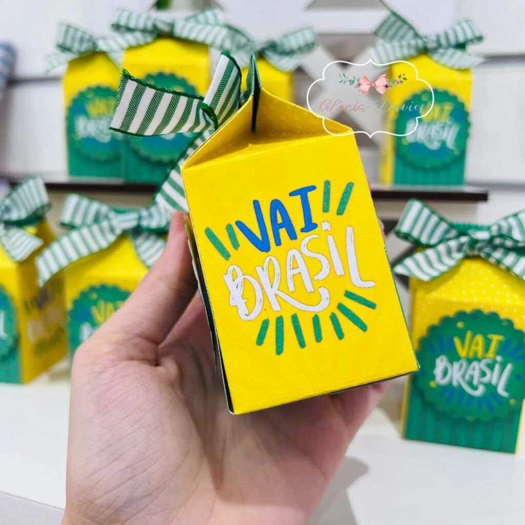 Mini caixa milk Brasil copa 2026 - Imagem 4