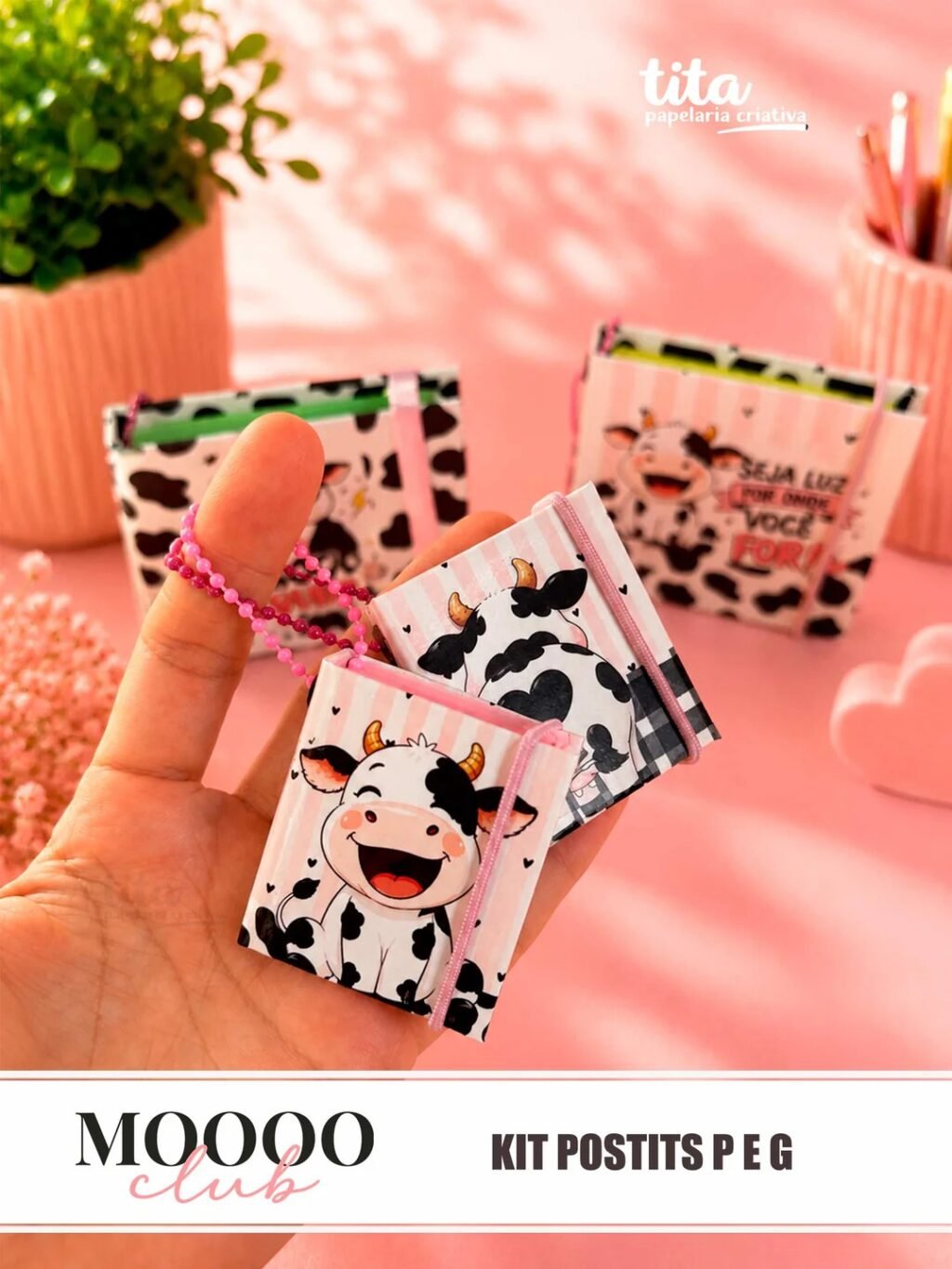 Mooo Club - Kit Postits P e G (Tita) - Imagem 2