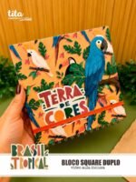 Brasil Tropical - Kit Encadernação Especial + Video Aulas Aulas Polly (Tita) - Imagem 13