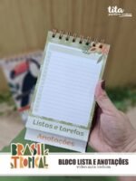 Brasil Tropical - Kit Encadernação Especial + Video Aulas Aulas Polly (Tita) - Imagem 17