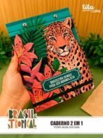 Brasil Tropical - Kit Encadernação Especial + Video Aulas Aulas Polly (Tita) - Imagem 3