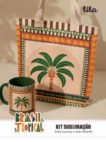 Brasil Tropical - Kit Sublimação - Caneca e Ecobags (Tita) - Imagem 6