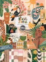 Brasil Tropical - Combão Ilustrações + Papéis (Tita) - Imagem 14
