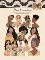 Brasil Tropical - Combão Ilustrações + Papéis (Tita) - Imagem 8