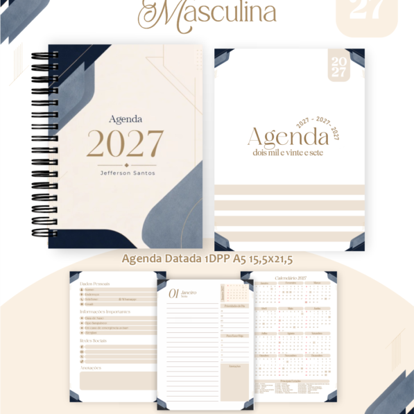 2027 Masculina – Coleção BIG 2027 (Pamella)