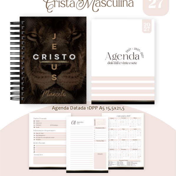 Cristã Masculina – Coleção BIG 2027 (Pamella)