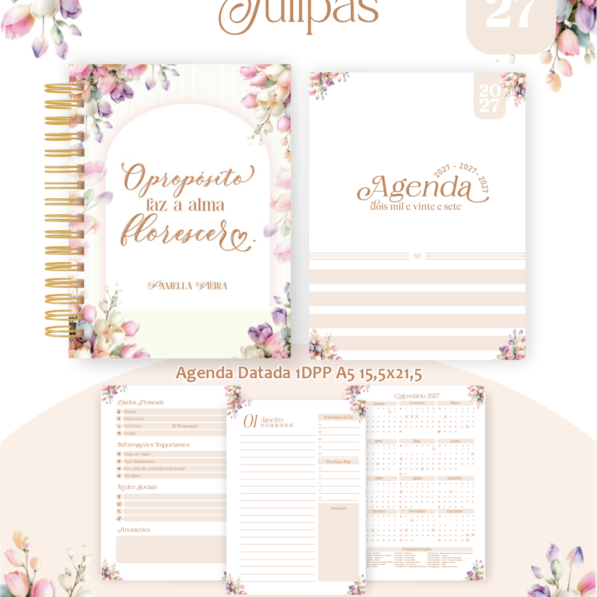 Tulipas – Coleção BIG 2027 (Pamella)