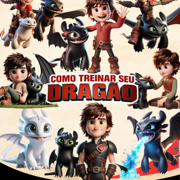 Como Treinar o seu Dragão - Kit Digital