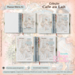 Planner Diário A5 Coleção Cafe au Lait - Imagem 2