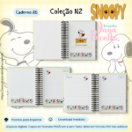 Caderno A5 Coleção N2 Snoopy - Imagem 2