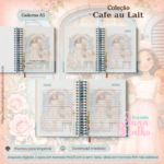 Caderno A5 Coleção Cafe au Lait - Imagem 2