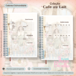 Caderno Universitário Coleção Cafe au Lait - Imagem 3
