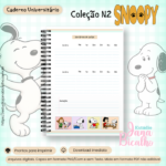 Caderno Universitário Coleção N2 Snoopy - Imagem 3
