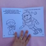 Davi E Golias - Mini Livro para Colorir - Imagem 2