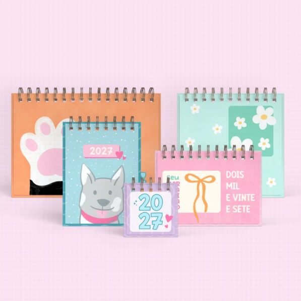 Coleção Funny Colors 2027 - Capas Calendários (Nilmara)