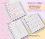 Agendamento Datado 2027 Rosa - Imagem 3