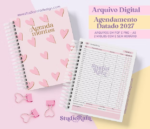 Agendamento Datado 2027 Rosa