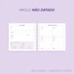 Agenda | 2DPP – Permanente / Não Datada – Mini (Nilmara) - Imagem 5