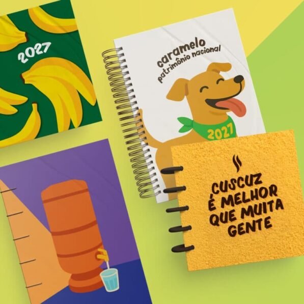 Coleção Brasilidade 2027 – Capas – A5 + Mini
