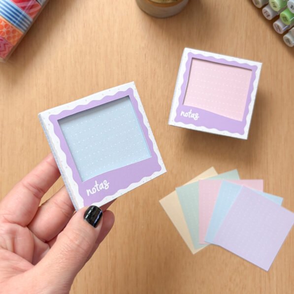 Caixinha Post It - Presente (Tudo pra Papelaria)