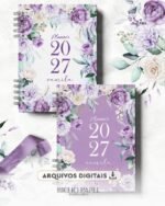 Planner 2027 Coleção Violeta (Bicho Papel)