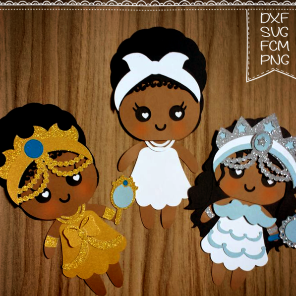 Iemanjá, Oxum e Filha Cute - Topo de Bolo