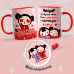 Pucca Amigas + Estampa Exclusiva para o Fundo da Caneca - Imagem 3