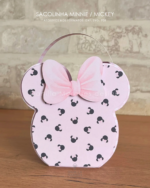 Moldes Caixa Bolsinha - Minnie/Mickey