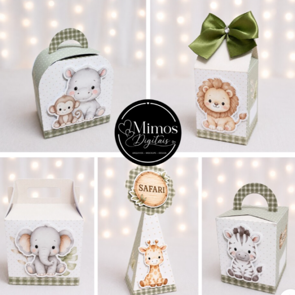 Safari Baby - Kit Festa Pronta