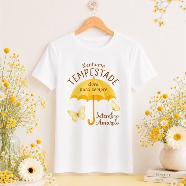 Kit Camisas Setembro Amarelo + Novembro Azul