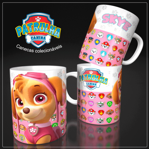 Patrulha Canina - Artes Canecas