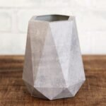 Combo Vasos Low Poly Cimento - Imagem 5