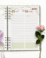 COMBO 8 Agendas 2027 e Permanente COM e SEM Versículos Floral (Bicho Papel) - Imagem 3