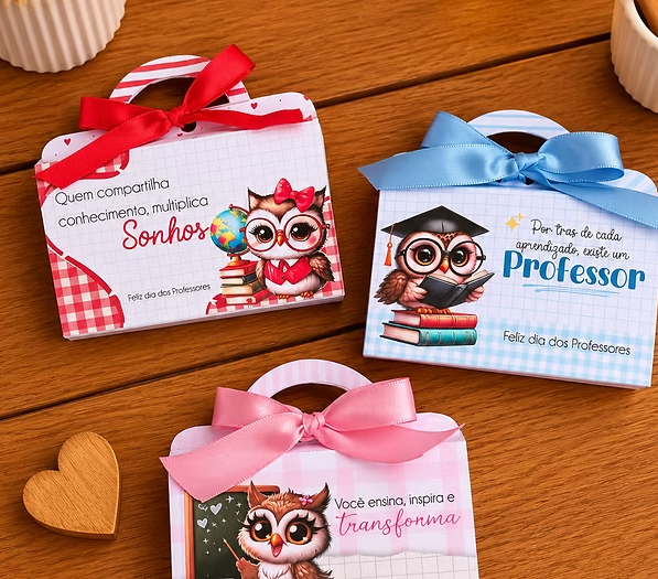 Caixa com alça Kit Kat – Dia dos Professores