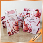 Kit 5 Embalagens presente em tons rosa – Dia dos professores - Imagem 2