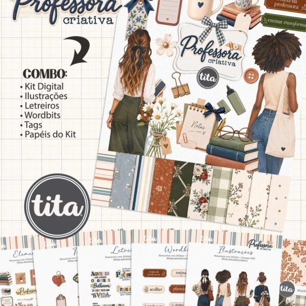 Professores 2026 – Combo Printables (Tita)