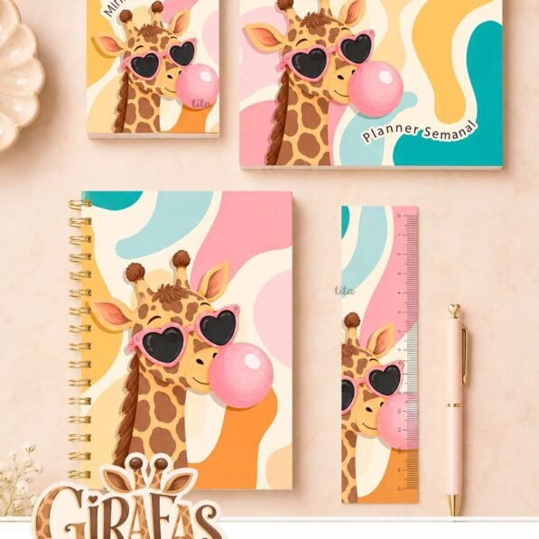 Girafas – Combo Encadernação