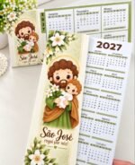 COMBO 1 Calendários 2027 - Santinhos - Imagem 3