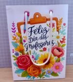 Mini kit dia dos professores floral - Imagem 5