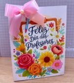 Mini kit dia dos professores floral - Imagem 6