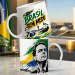 Política Flavio Bolsonaro - Artes Caneca - Imagem 5