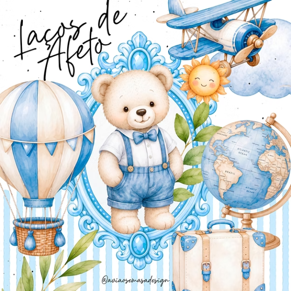 Coleção – Laços de Afeto (Avião Sem Asa)