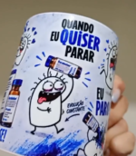 Eu sei me controlar é fase Durateston - Arte Avulsa Caneca - Imagem 3