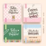 Capas para bloco (tipo post-it) - 3 tamanhos - Professores 2026 - Imagem 6