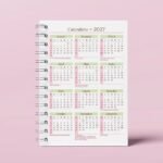 Calendário para atualização de agenda 2027/28 - A5 (Telma Contel) - Imagem 3