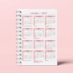 Calendário para atualização de agenda 2027/28 - A5 (Telma Contel) - Imagem 9