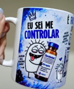 Eu sei me controlar é fase Durateston - Arte Avulsa Caneca